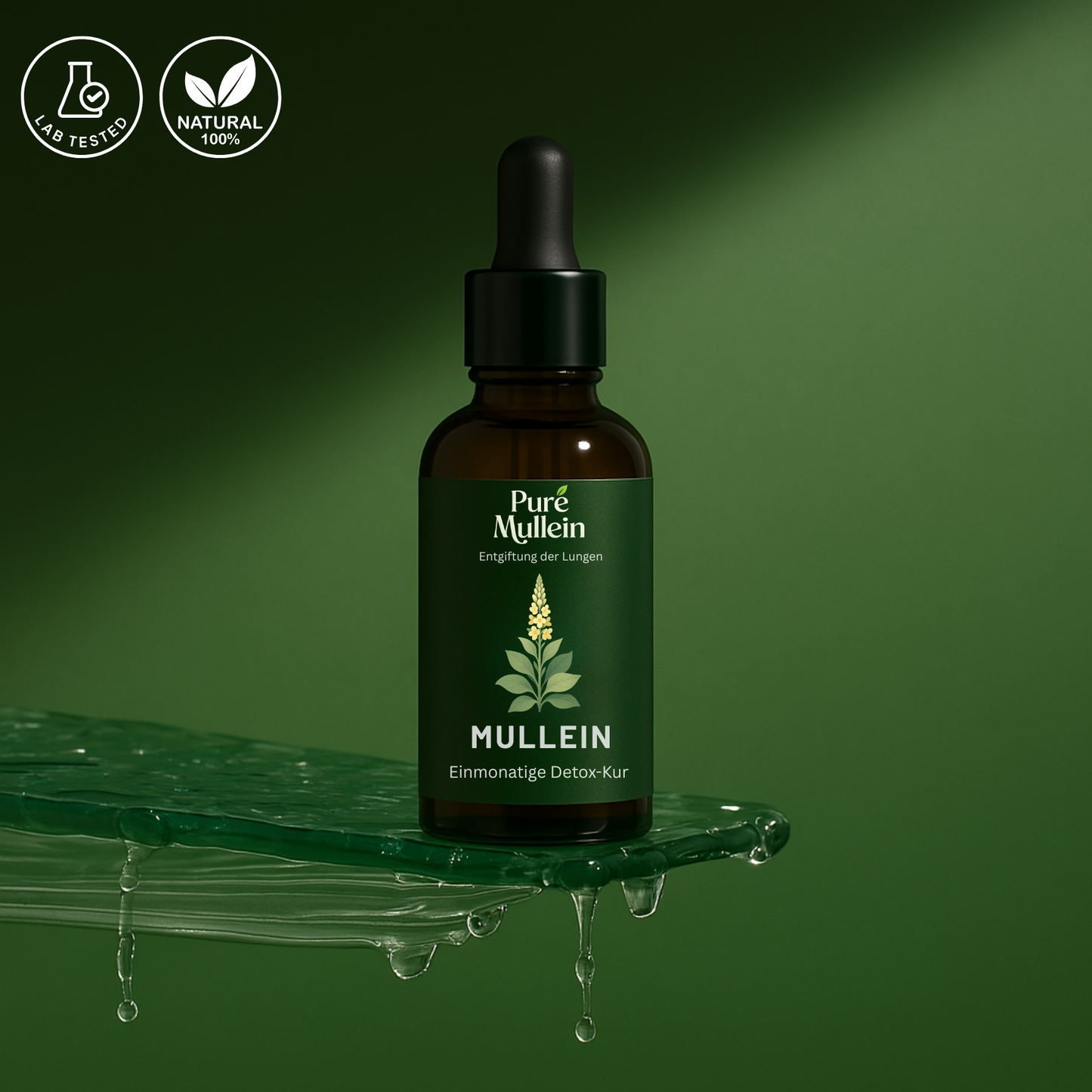 Pure Mullein® mit Chlorophyll – Für freies Atmen & gesunde Lunge