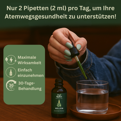 Pure Mullein® mit Chlorophyll – Für freies Atmen & gesunde Lunge